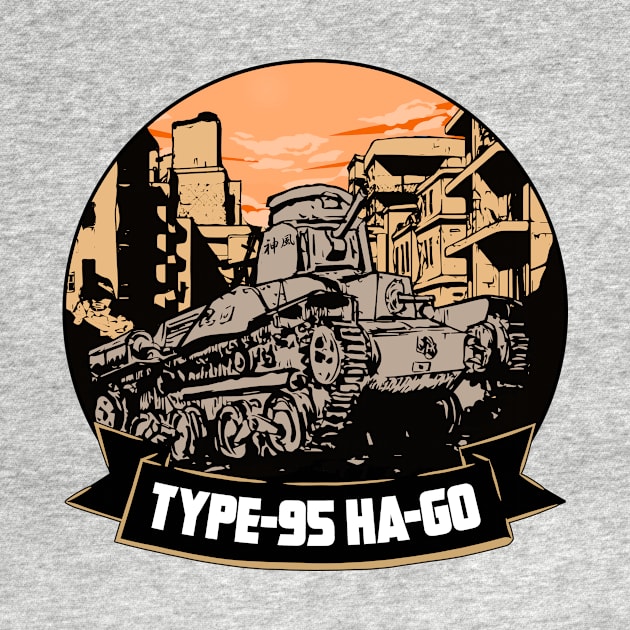 TYPE -95 HA-GO TANK by theanomalius_merch